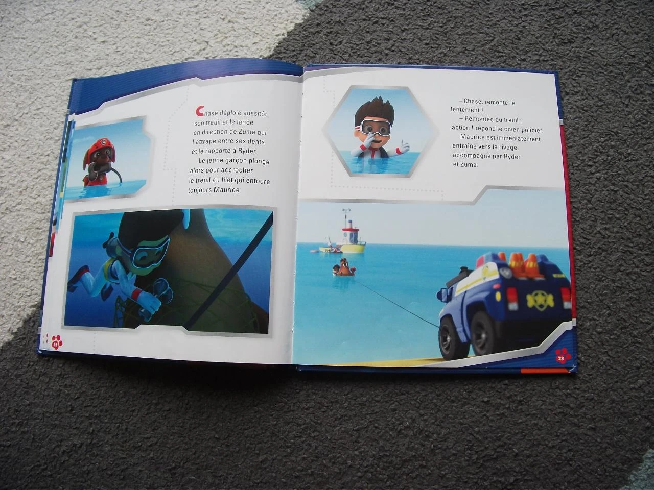 Livro Alerte em mar Paw Patrol – photo 9